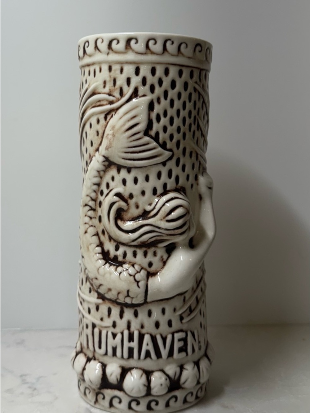 RumHaven Mermaid Tiki Mug Barware